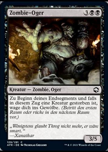 Zombie-Oger FOIL (Zombie Ogre)